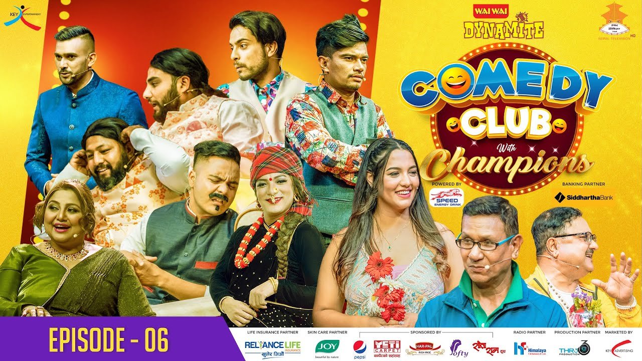 Comedy Club With Champions Episode 6 | Priyanka Karki Shiva Hari Paudel Kiran K.C