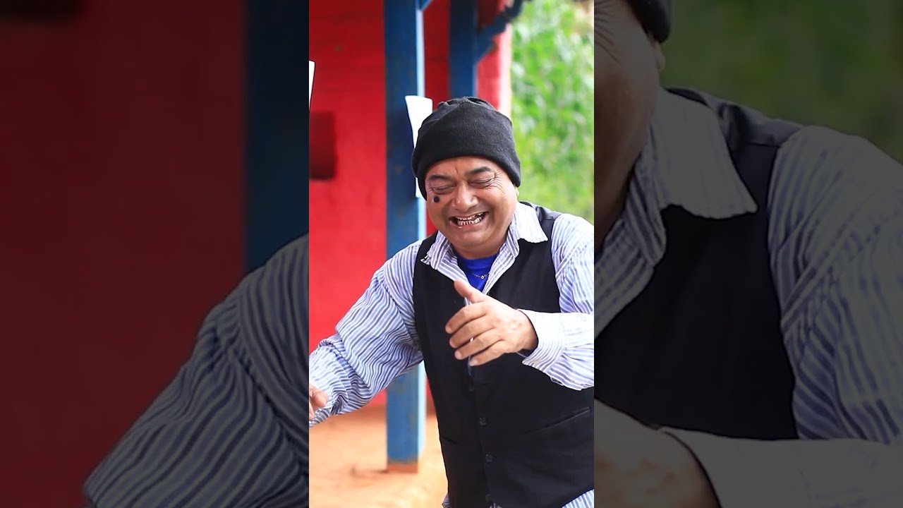 Media Hub Posts, Youtube, Bhunte, Meri Bassai Series Nepali डोकोले नै ढोग गर्दियो #shorts #shortsvideo #meribassai #nepalicomedy #dariba #surbirpandit