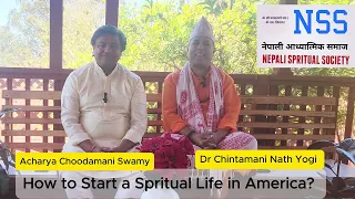 Dr Chintamani Naath Yogi and Acharya Choodamani Swami